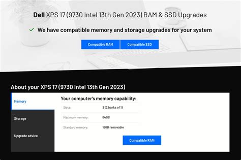 crucial memory finder tool.